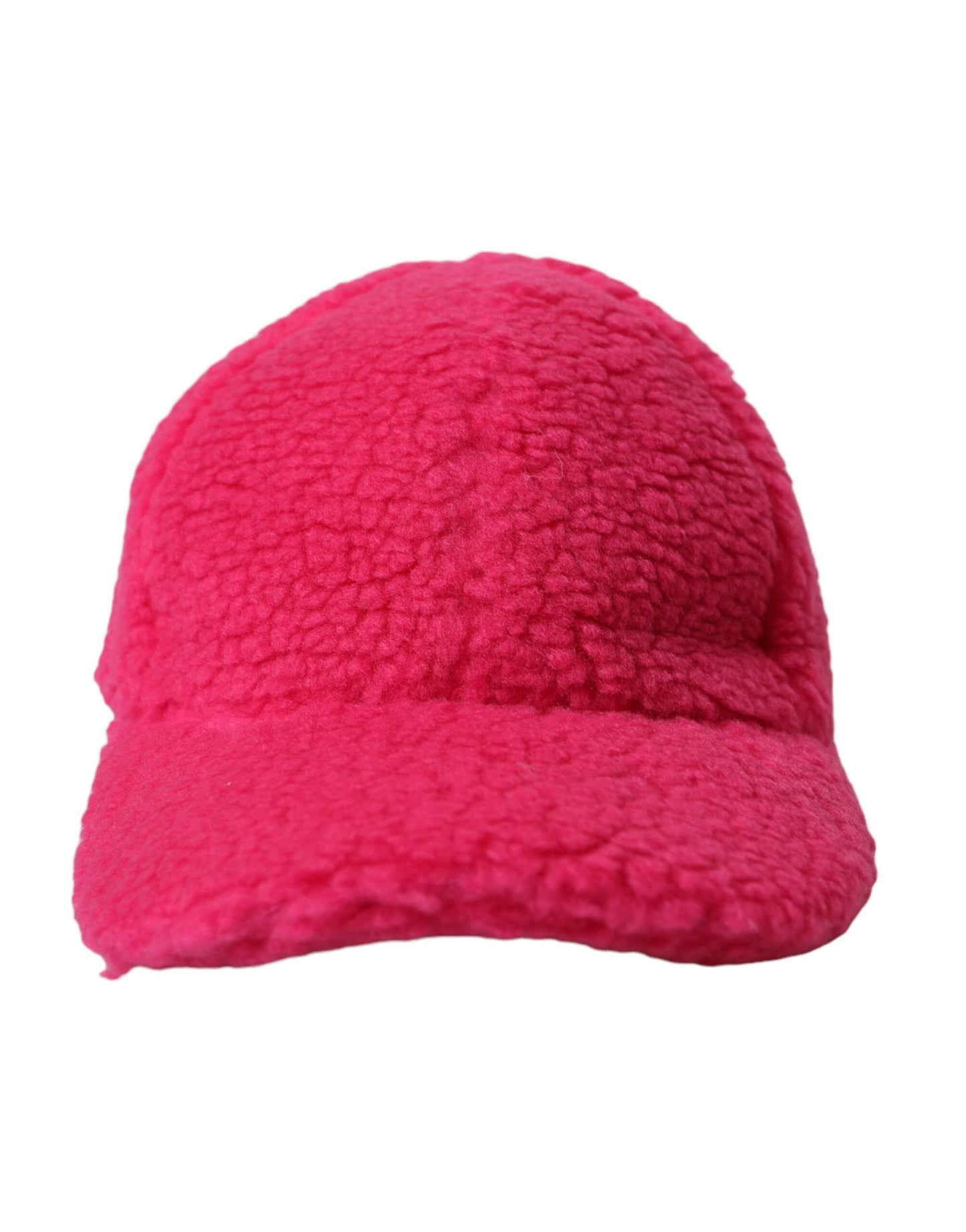 Dolce & Gabbana Pink Fleece Plush Baseball Hat Men - KALAJ