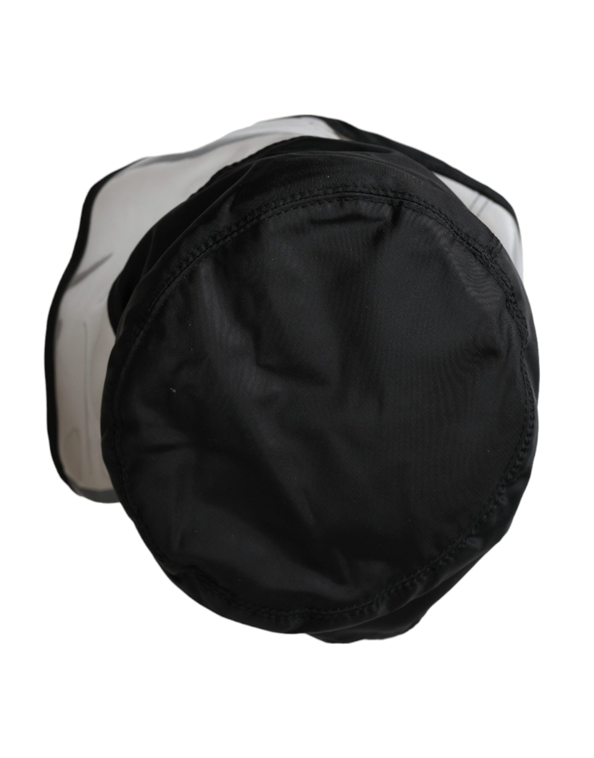 Dolce & Gabbana Black Polyester Plastic Bucket Hat Men - KALAJ