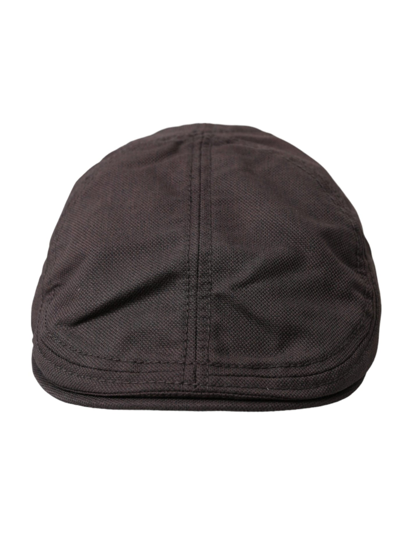 Dolce & Gabbana Brown Nylon Cloth Newsboy Hat Men - KALAJ