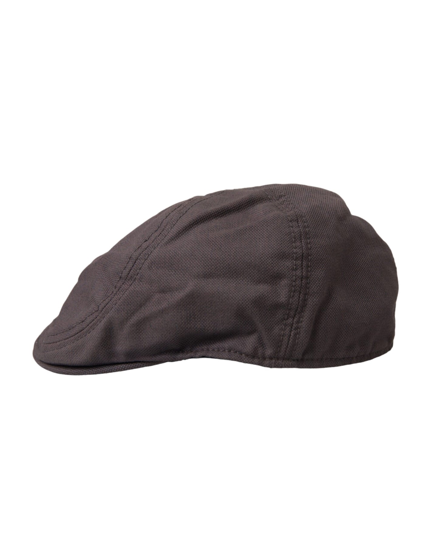 Dolce & Gabbana Brown Nylon Cloth Newsboy Hat Men - KALAJ