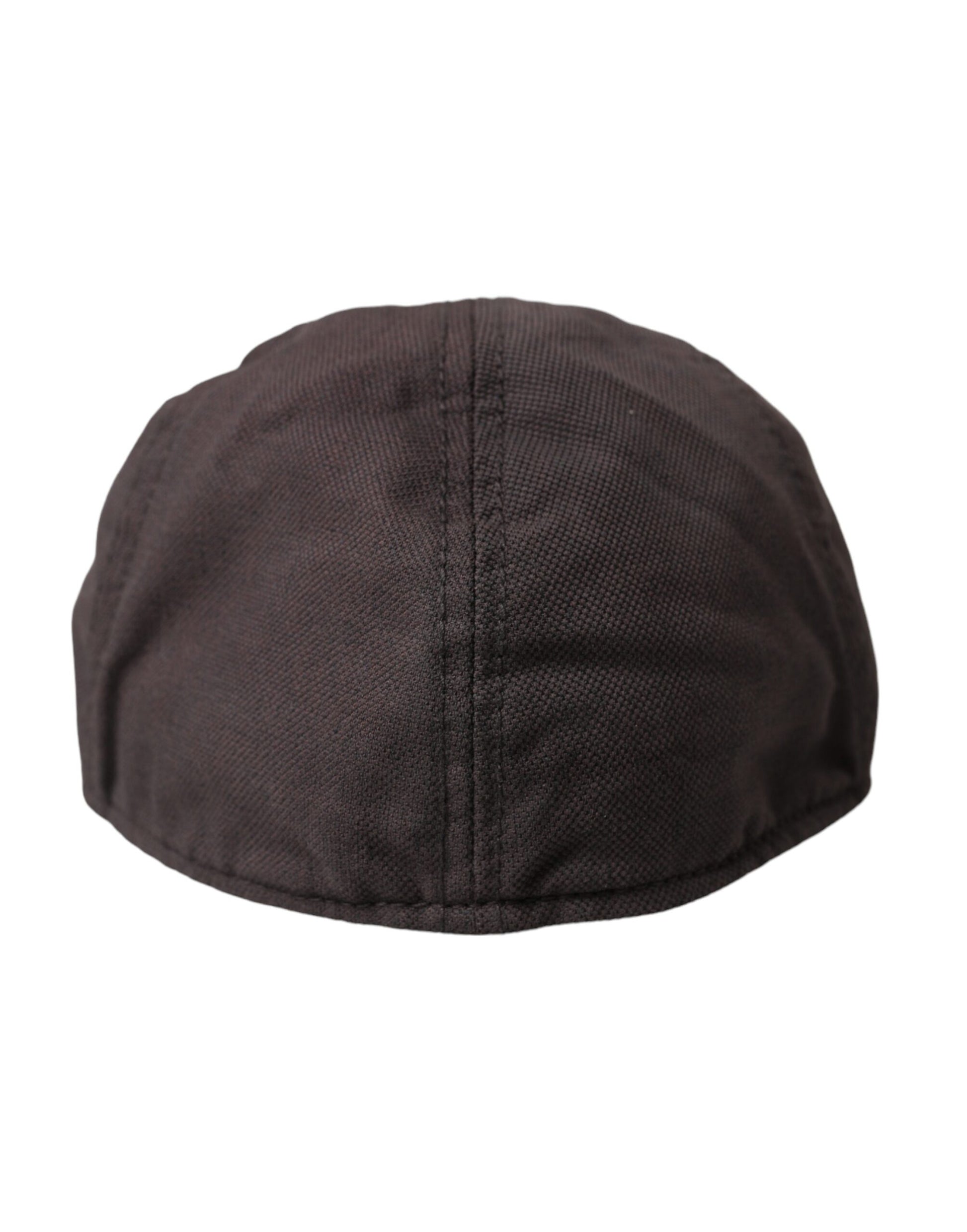 Dolce & Gabbana Brown Nylon Cloth Newsboy Hat Men - KALAJ