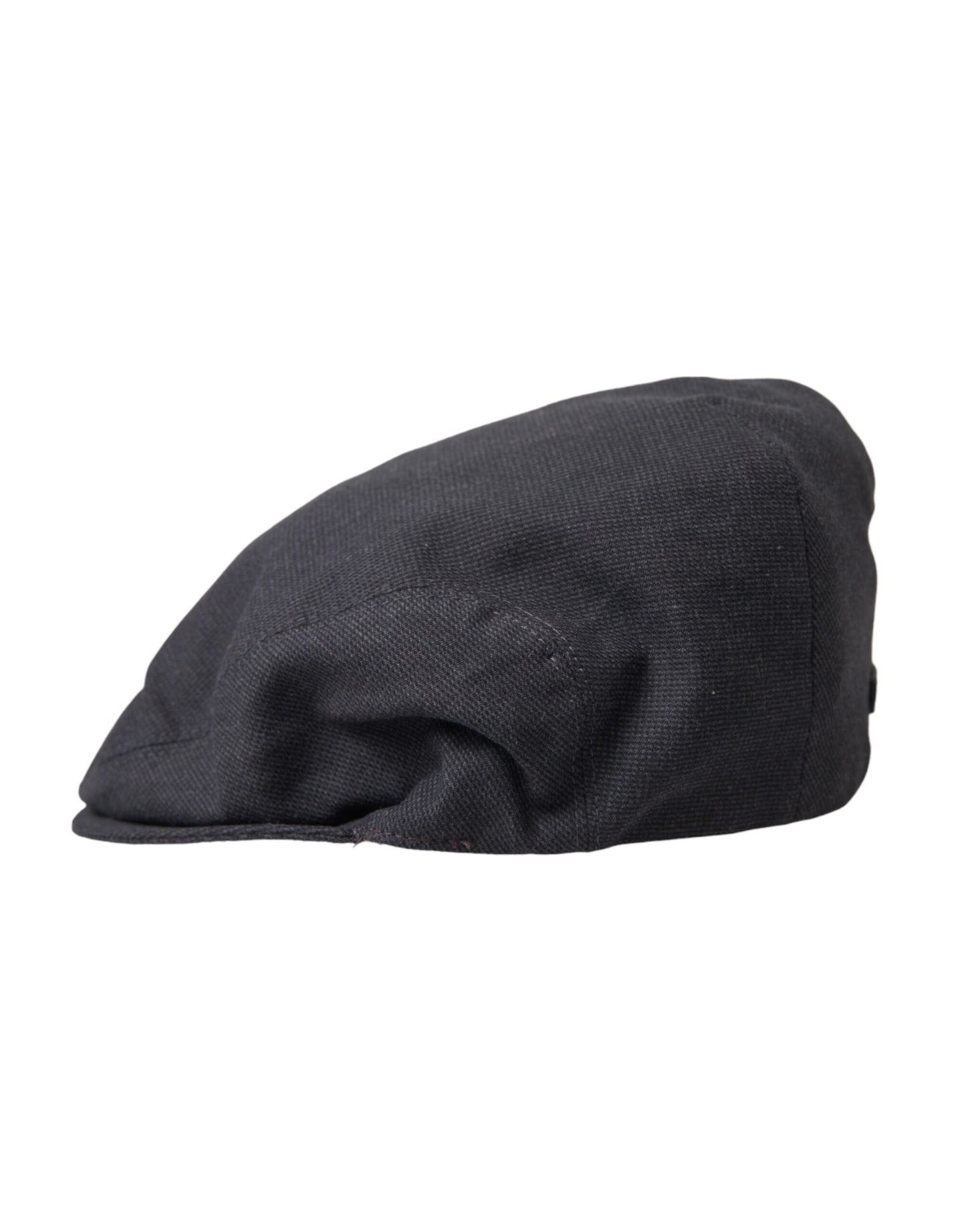 Dolce & Gabbana Gray Cotton Cloth Newsboy Hat Men - KALAJ