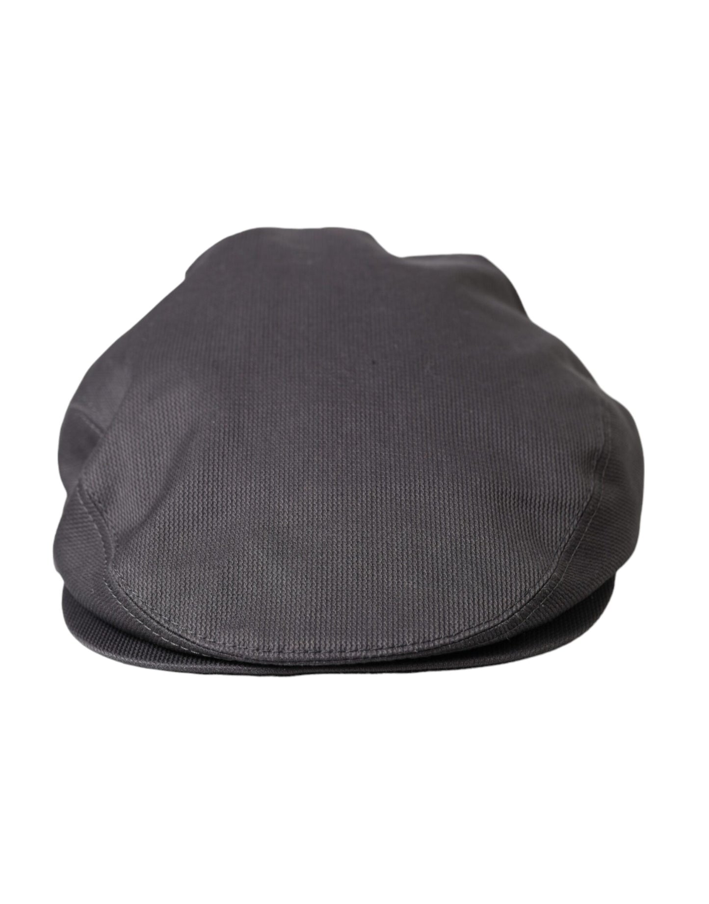 Dolce & Gabbana Gray Cotton Cloth Newsboy Hat Men - KALAJ