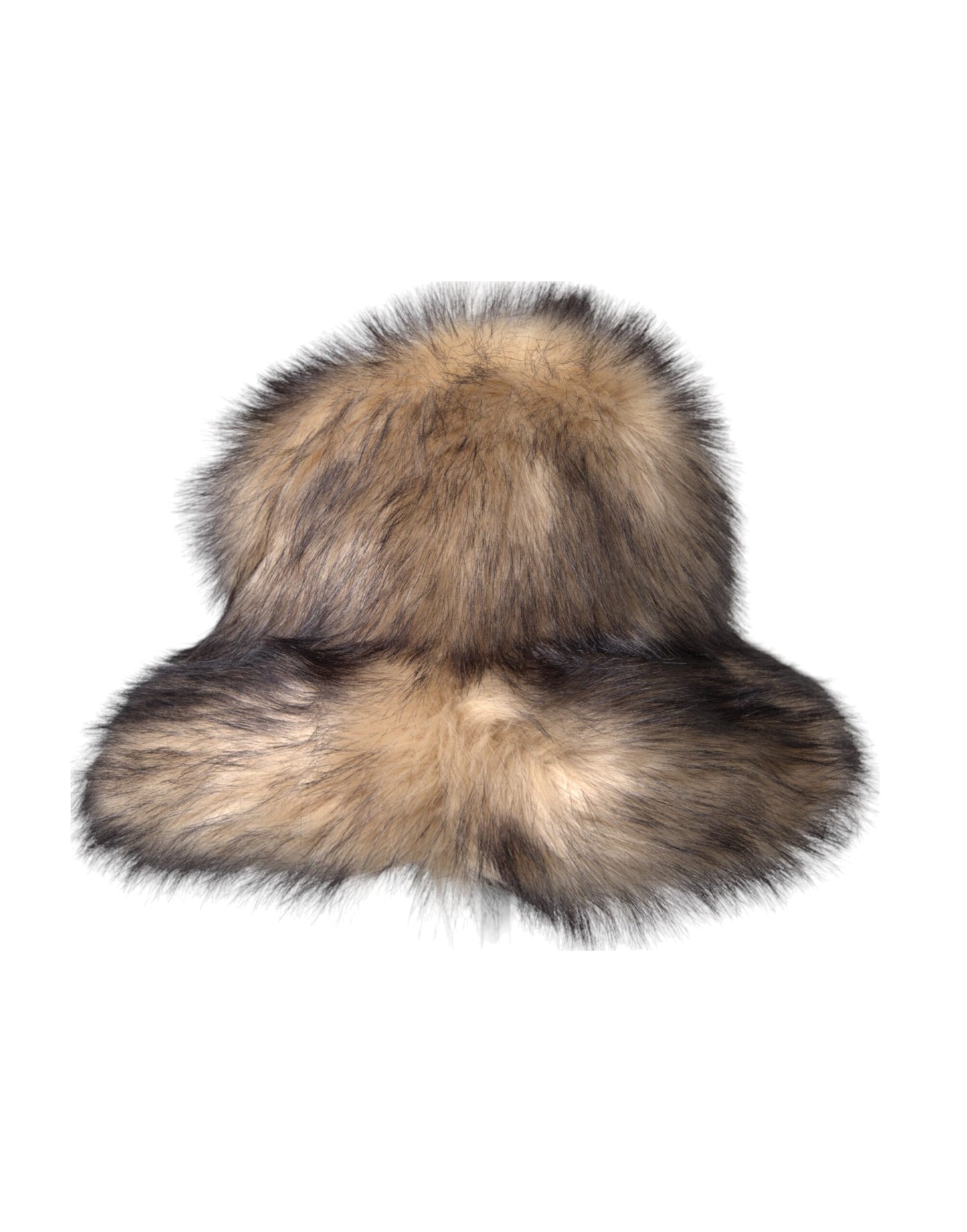 Dolce & Gabbana Brown Faux Fur Modacrylic Fedora Hat - KALAJ