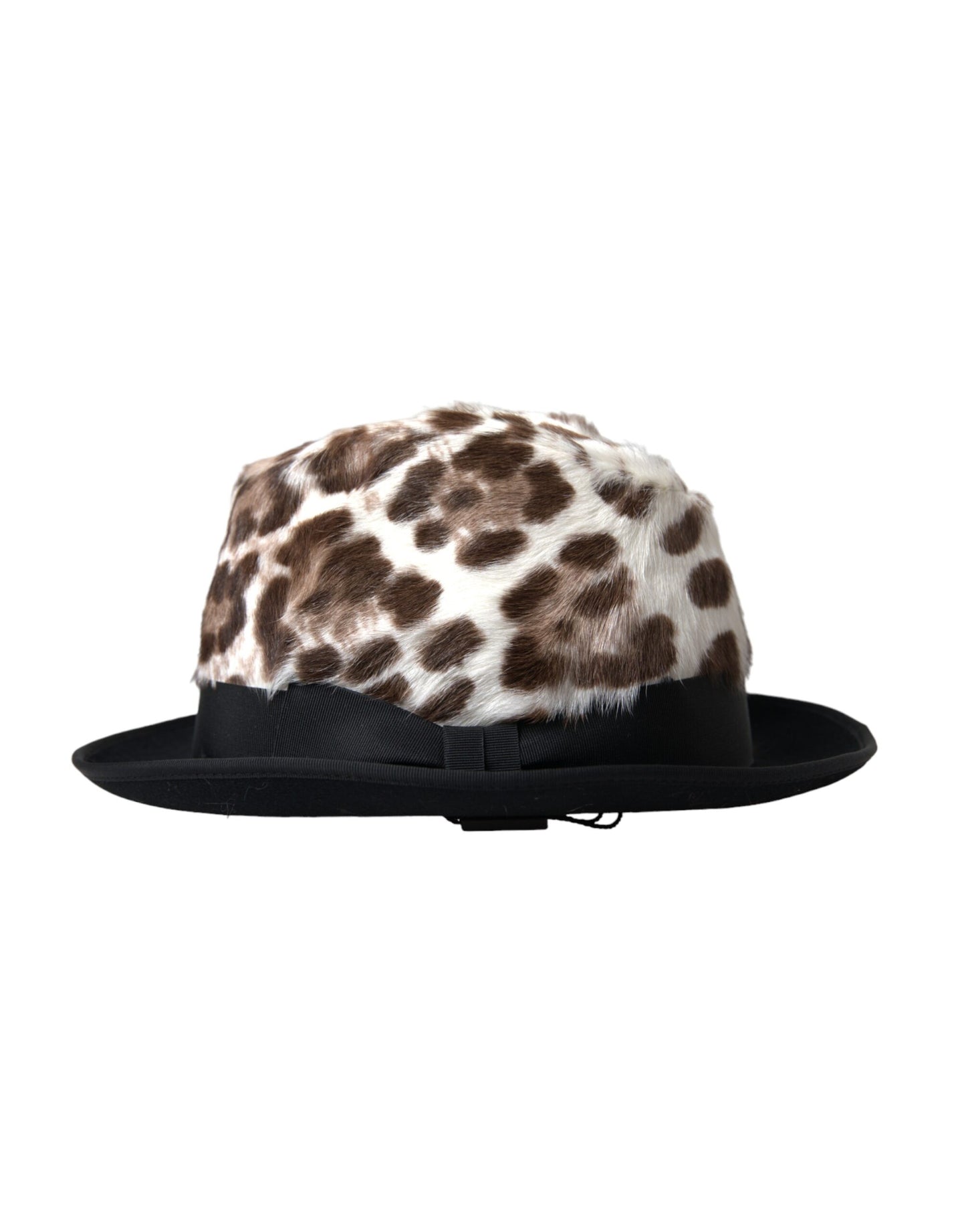 Dolce & Gabbana Multicolor Leopard Women Fedora Hat - KALAJ