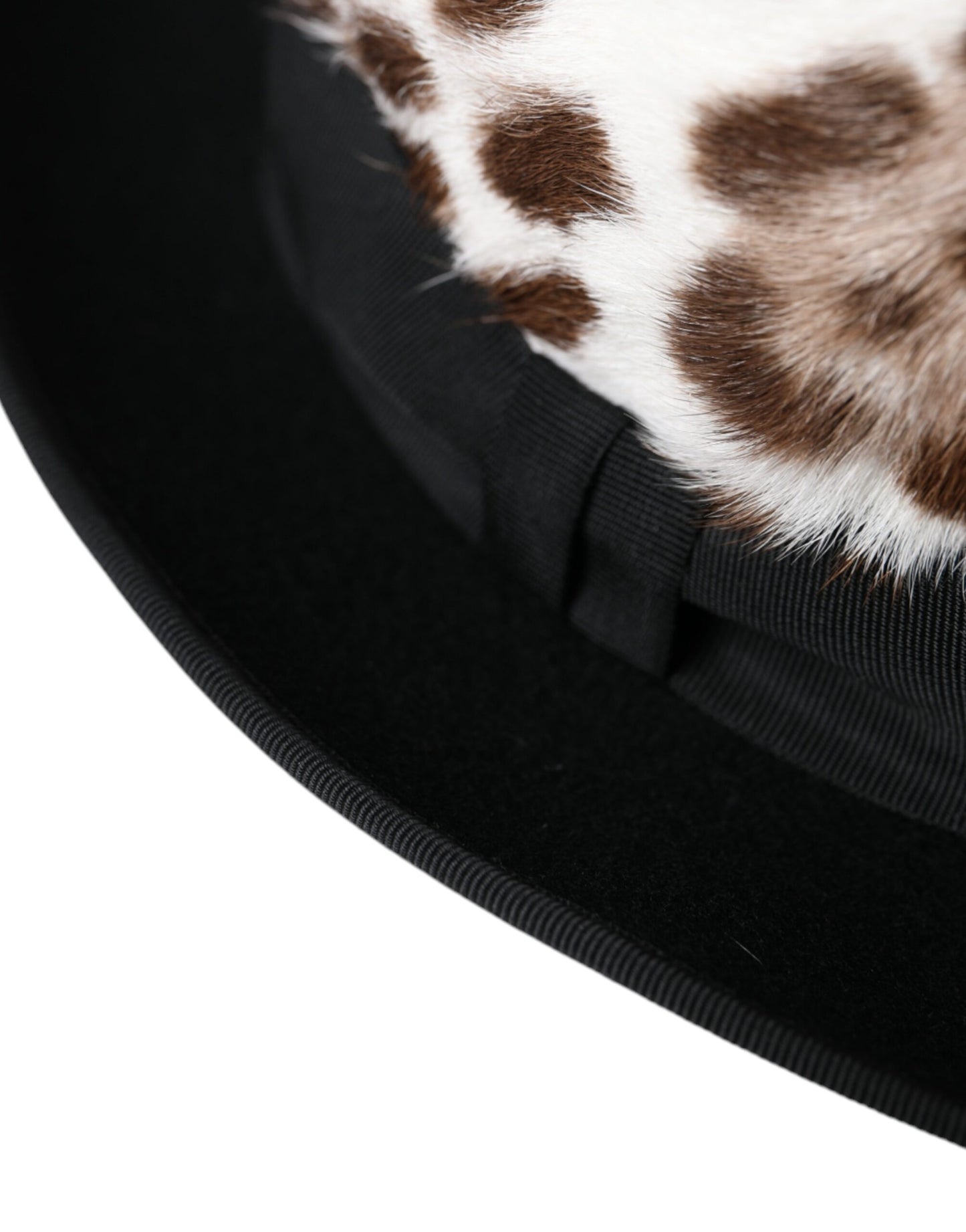 Dolce & Gabbana Multicolor Leopard Women Fedora Hat - KALAJ