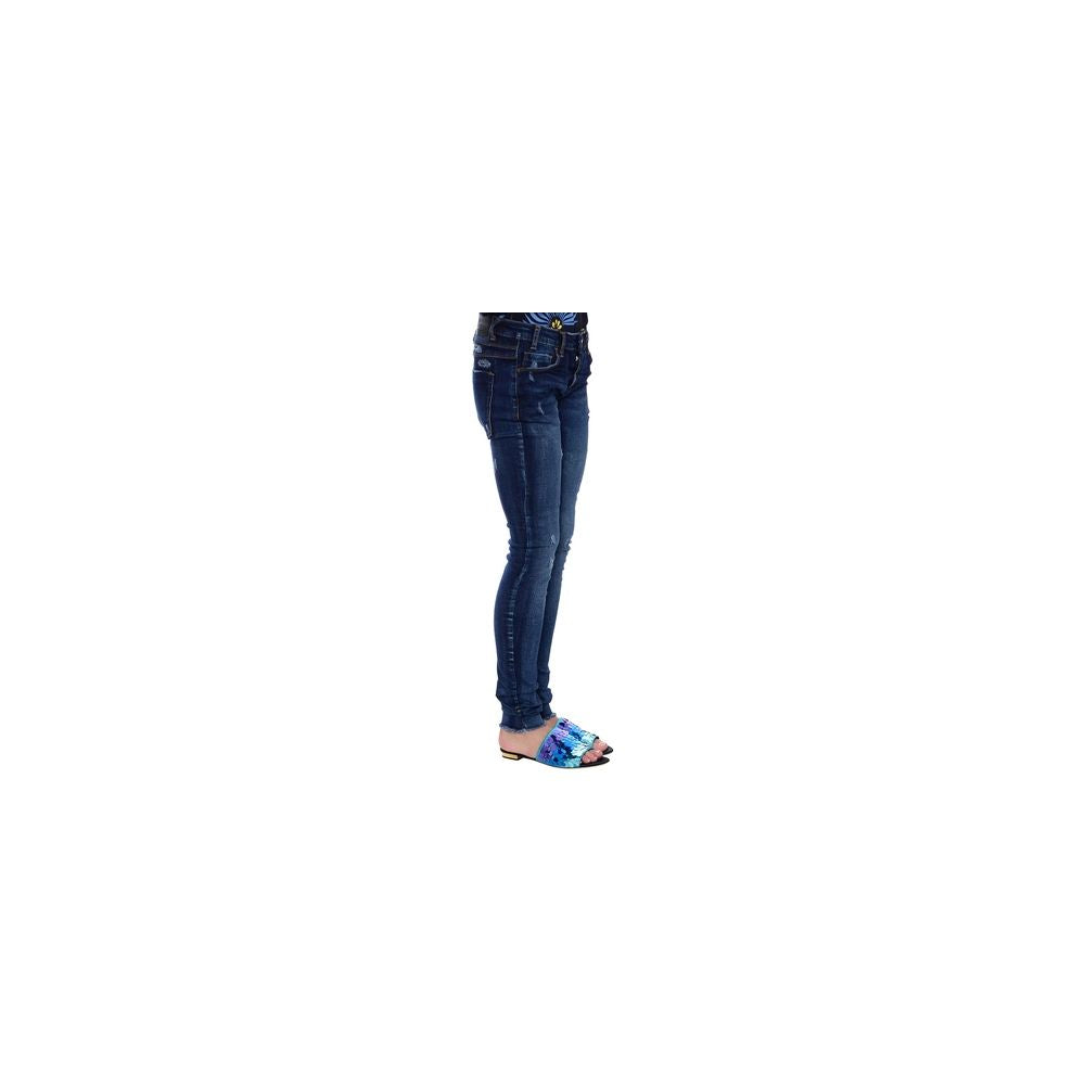 One Teaspoon Blue Cotton Jeans & Pant