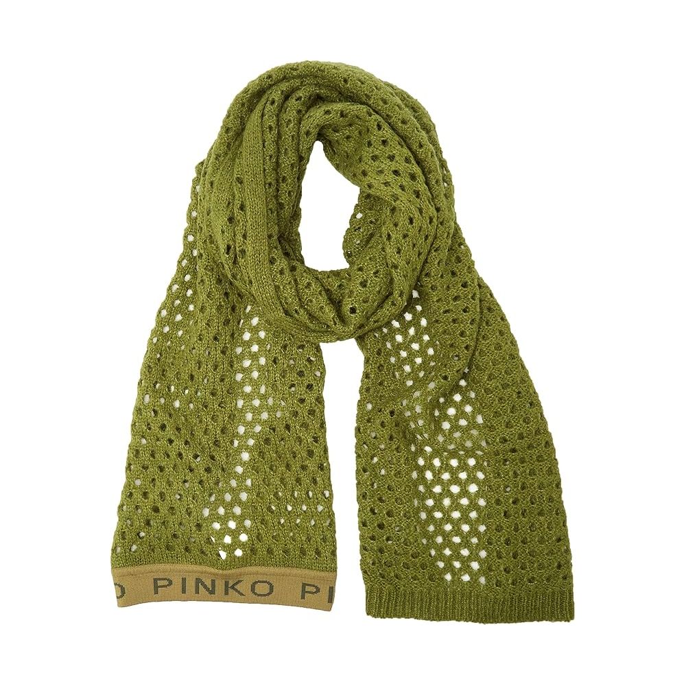 PINKO Green Acrylic Scarf - KALAJ