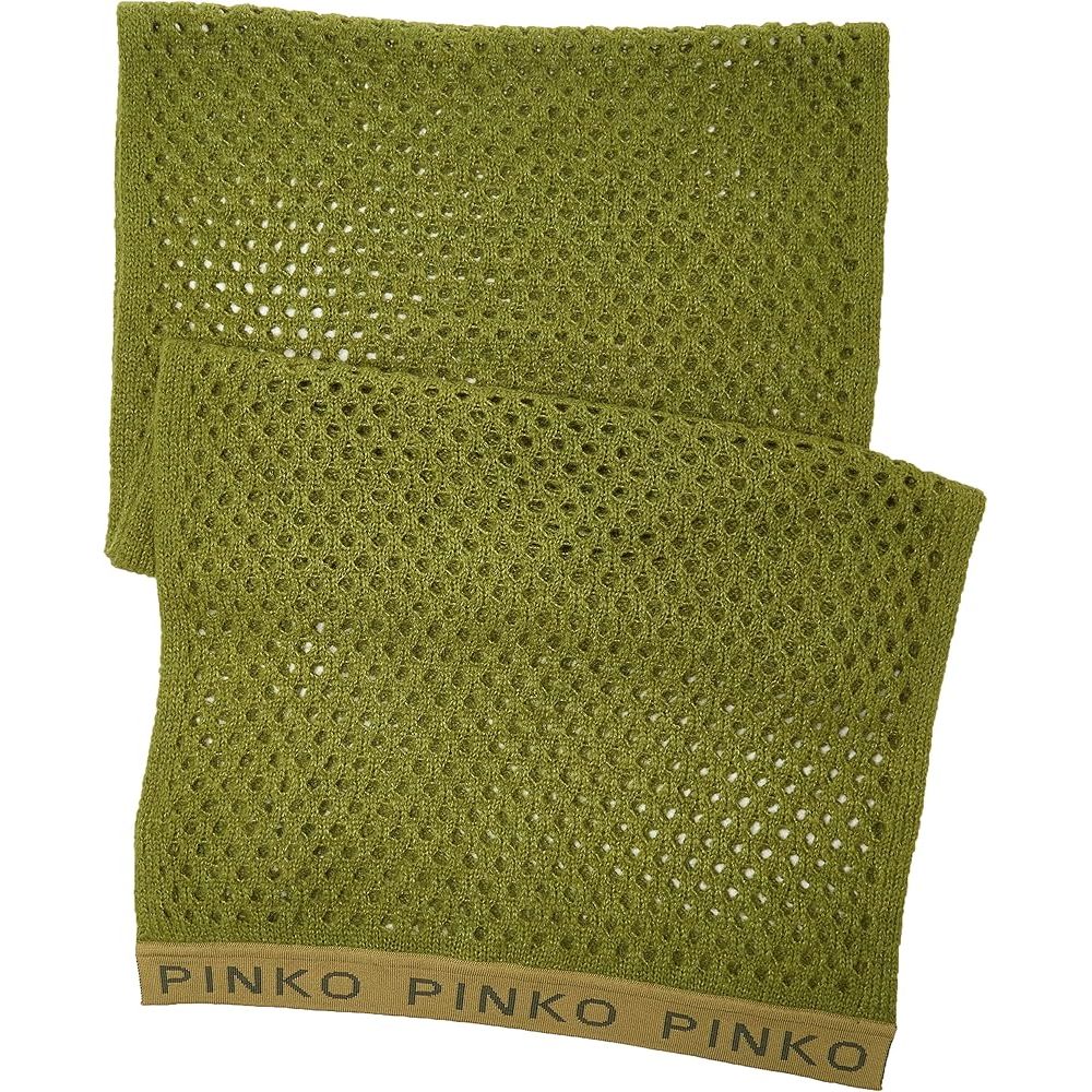 PINKO Green Acrylic Scarf - KALAJ