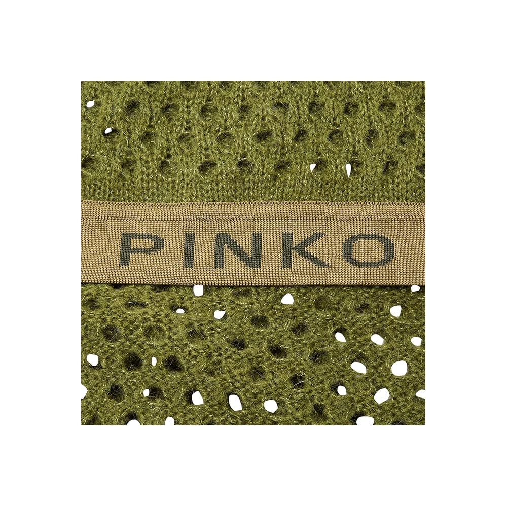 PINKO Green Acrylic Scarf - KALAJ