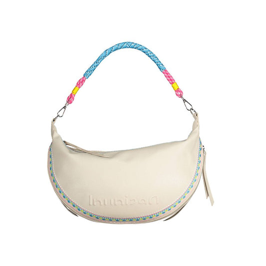 Desigual White Polyethylene Women Handbag - KALAJ