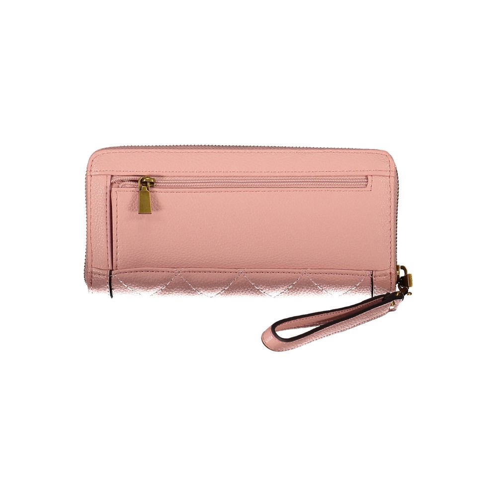 Guess Jeans Pink Polyethylene Women Wallet - KALAJ