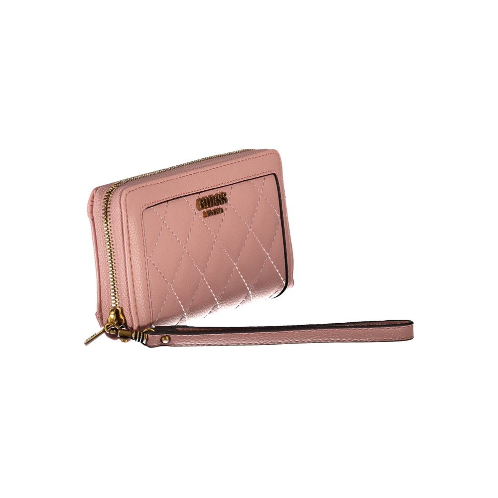 Guess Jeans Pink Polyethylene Women Wallet - KALAJ