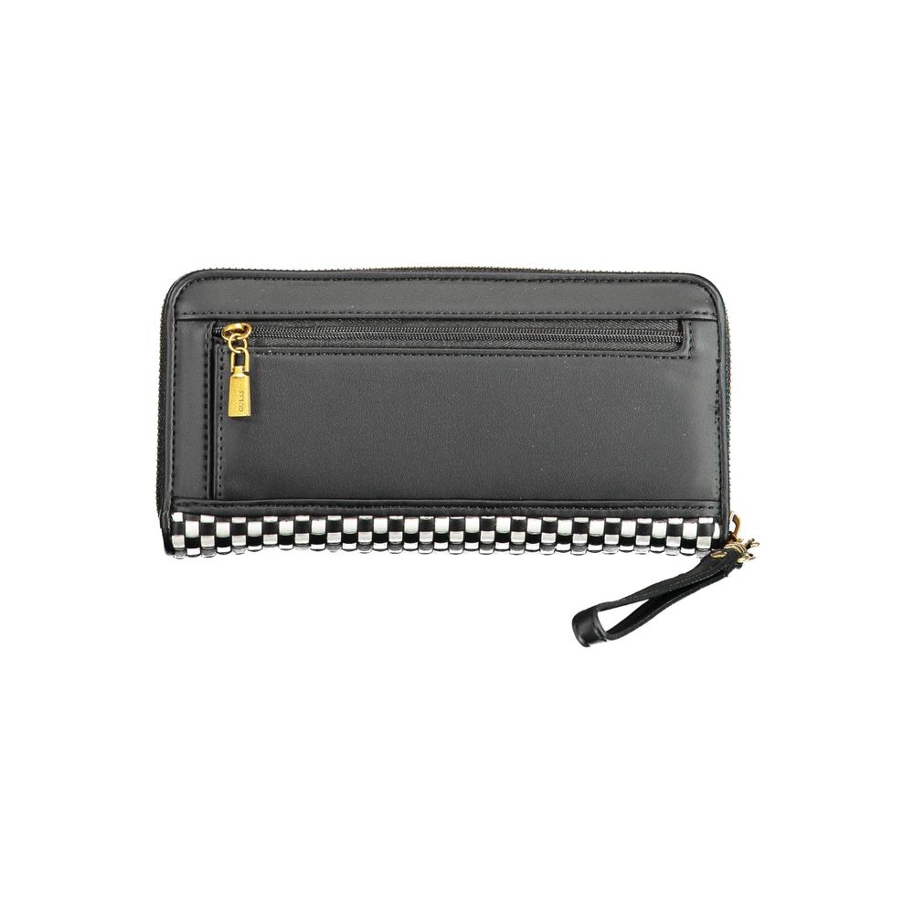 Guess Jeans Black Polyethylene Women Wallet - KALAJ