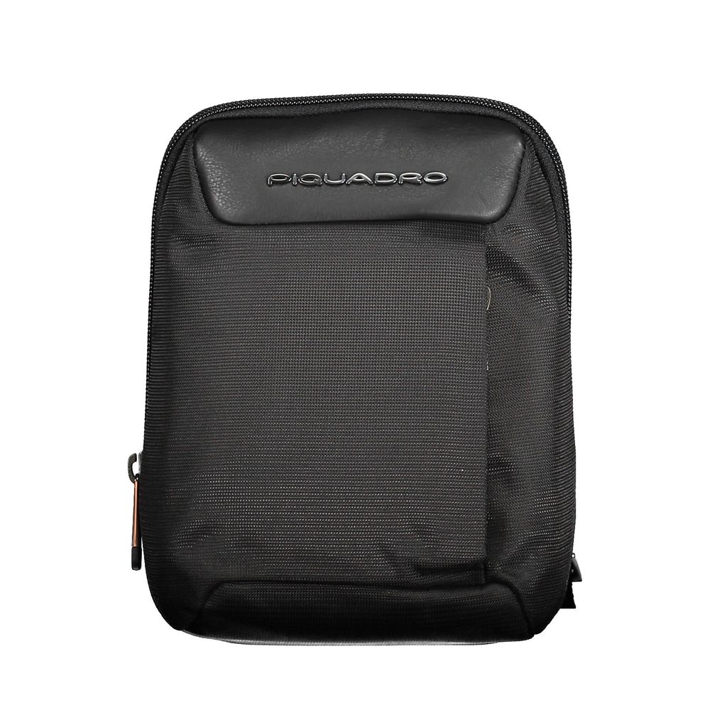 Piquadro Black Recycled Men Shoulder Bag - KALAJ