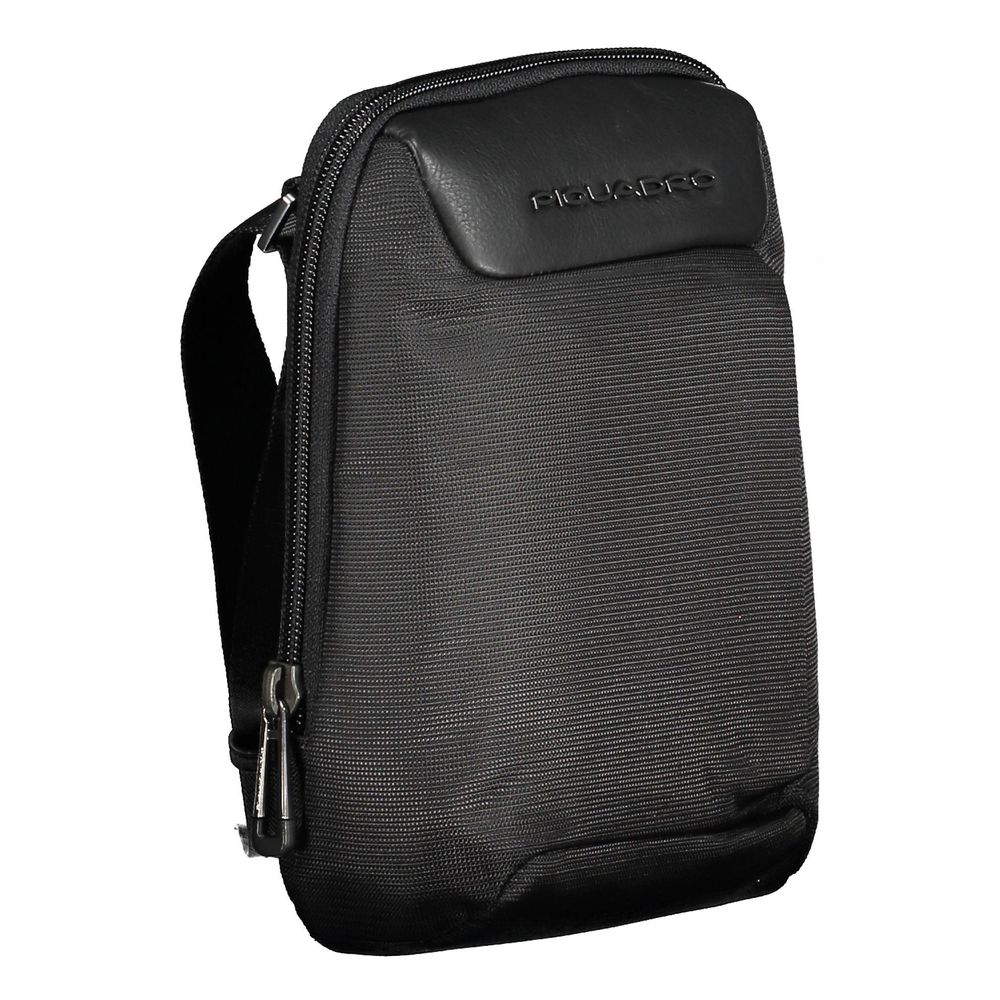 Piquadro Black Recycled Men Shoulder Bag - KALAJ