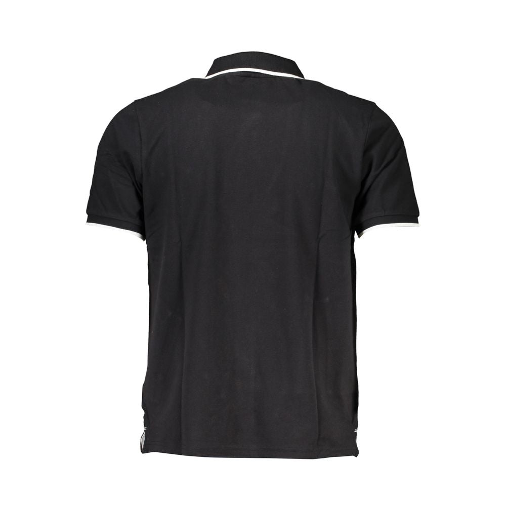 North Sails Black Cotton Polo Shirt