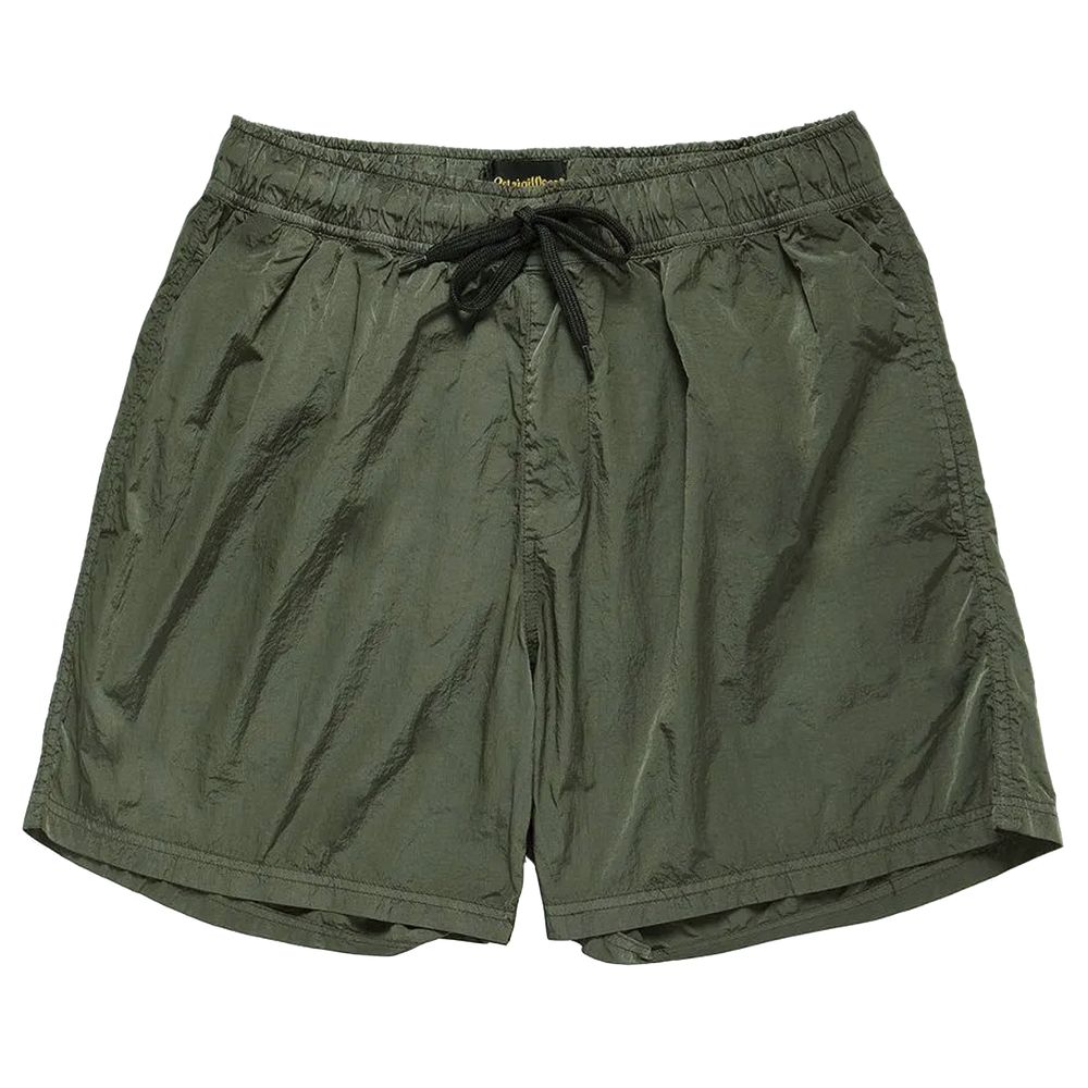 Refrigiwear Green Nylon Men's Swim Trunk