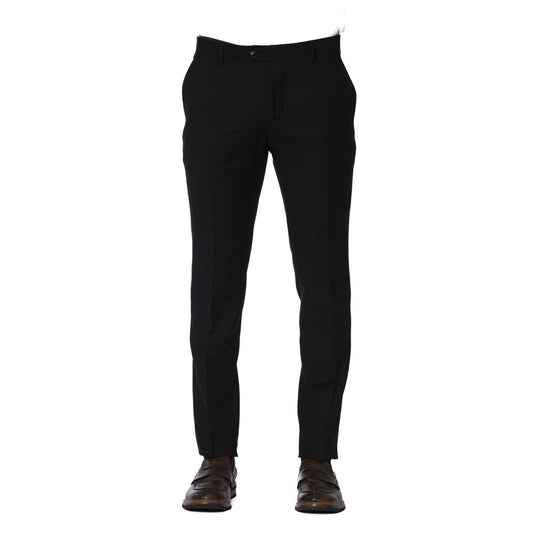 Trussardi Black Wool Men's Trouser