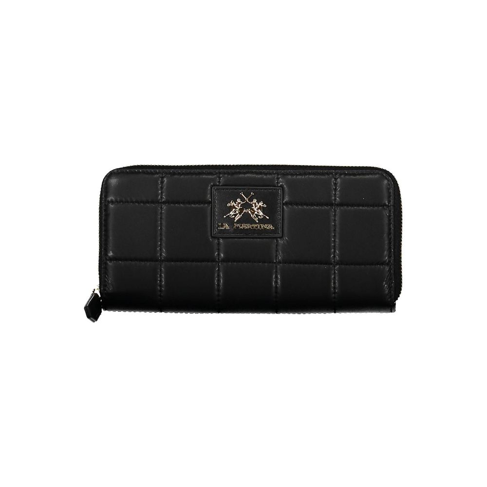 La Martina Black Polyethylene Women Handbag - KALAJ