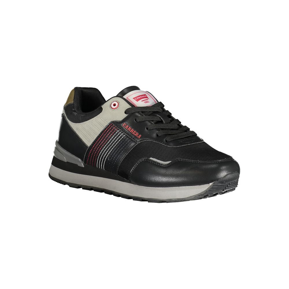 Carrera Sleek Laced Sports Sneakers with Contrast Details