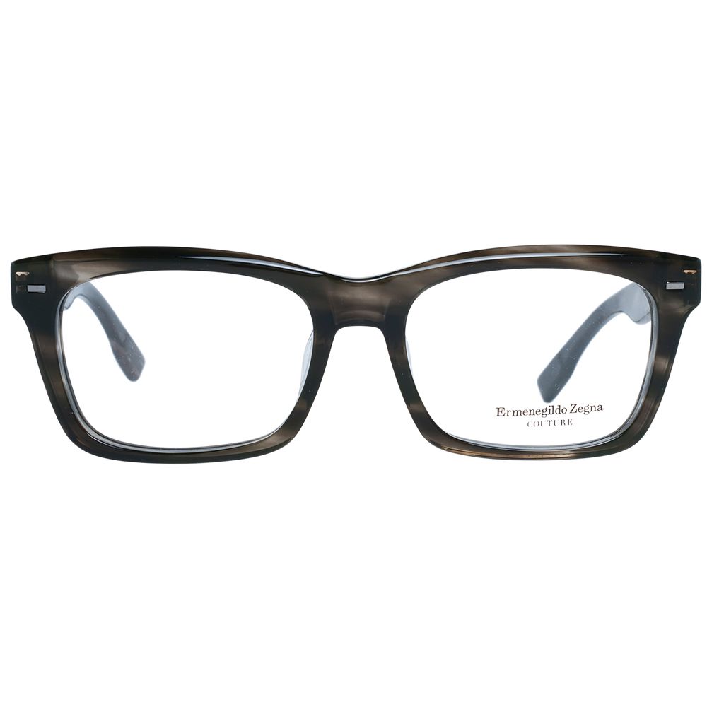 Zegna Couture Gray Men Optical Frames