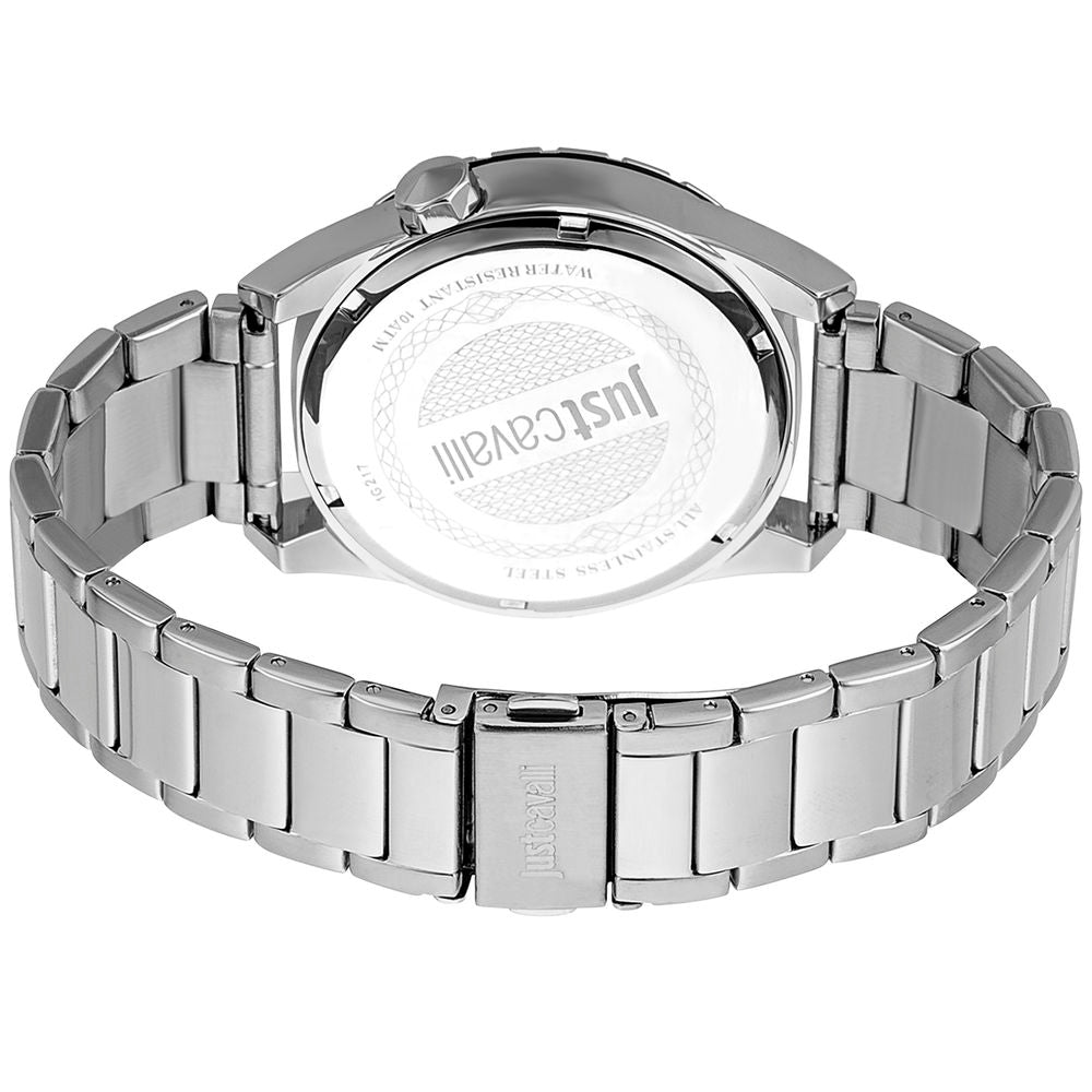 Just Cavalli Silver Men Watch