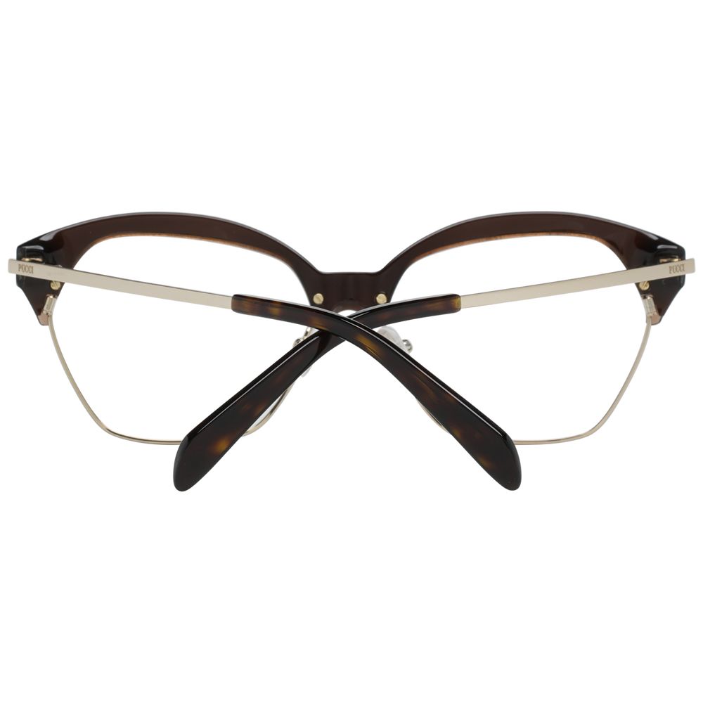 Emilio Pucci Brown Women Optical Frames