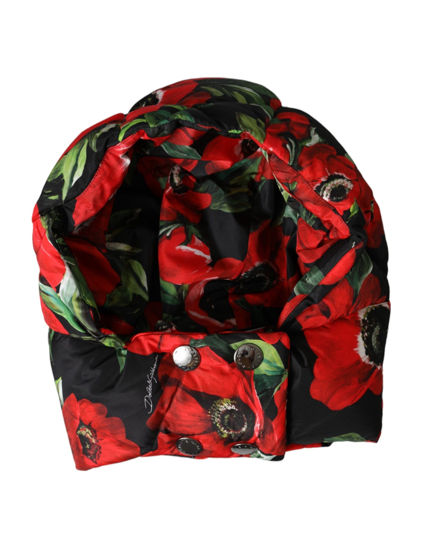 Dolce & Gabbana Multicolor Anemone Whole Head Wrap Hat - KALAJ