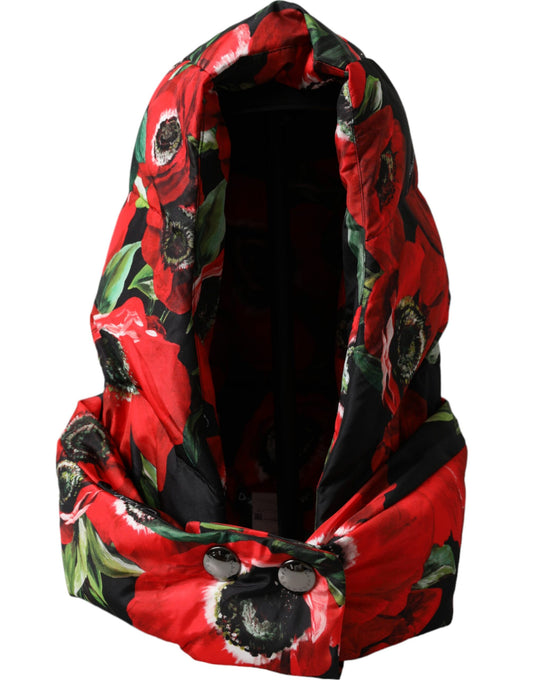 Dolce & Gabbana Multicolor Anemone Whole Head Wrap Hat - KALAJ