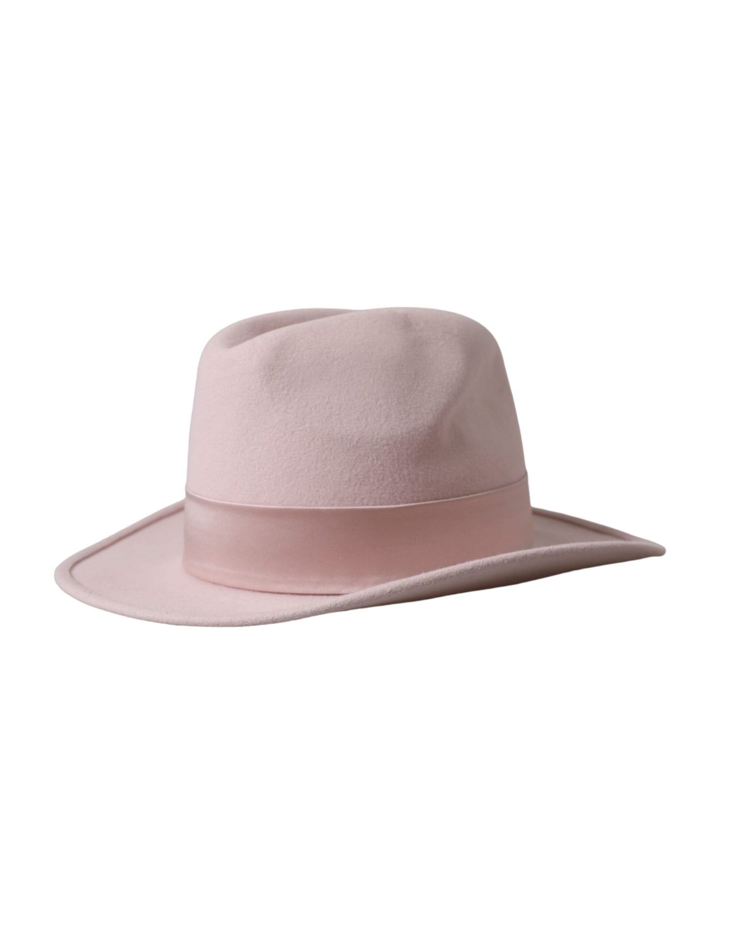 Dolce & Gabbana Pink Rabbit Fedora Trilby Women Hat - KALAJ