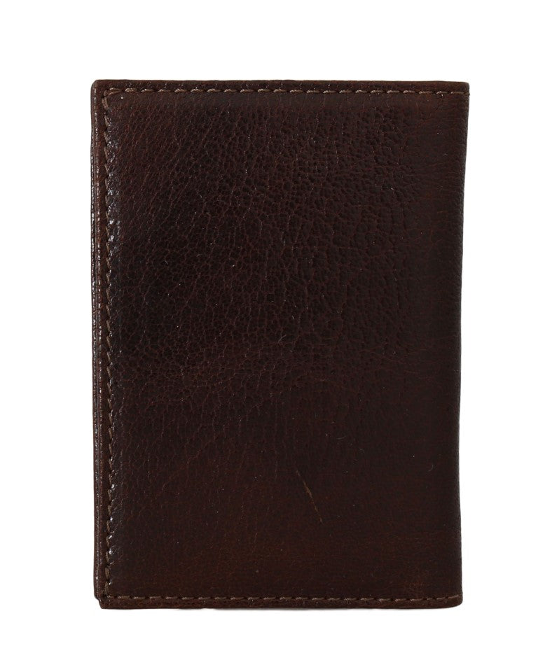 Billionaire Italian Couture Elite Moro Leather Men's Wallet - KALAJ