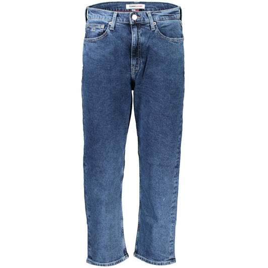 Tommy Hilfiger Blue Cotton Jeans & Pant