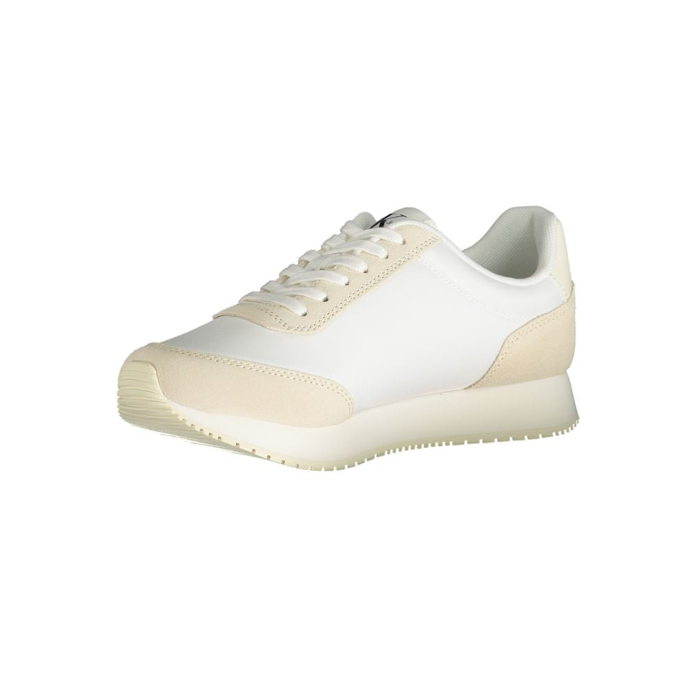 Calvin Klein Beige Polyester Sneaker