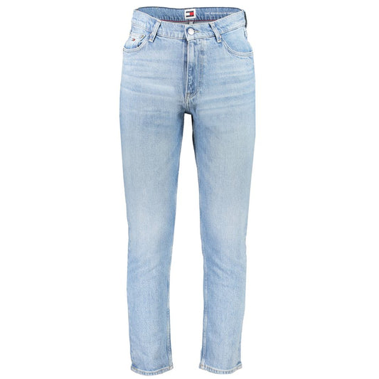 Tommy Hilfiger Light Blue Cotton Jeans & Pant