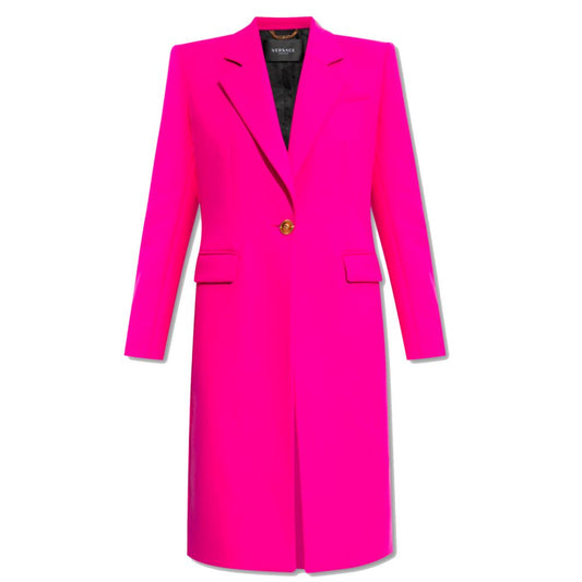 Versace Fuchsia Viscose Jackets & Coat