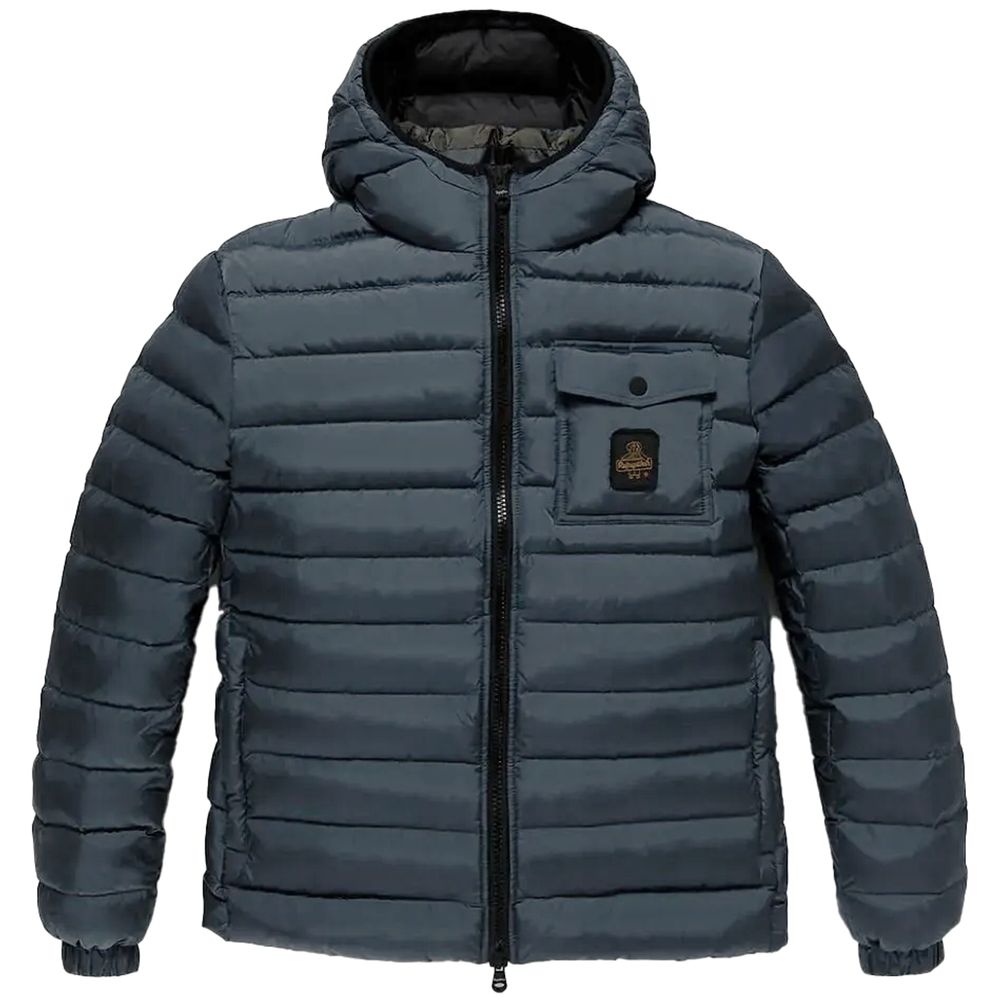 Refrigiwear Blue Nylon Jackets & Coat