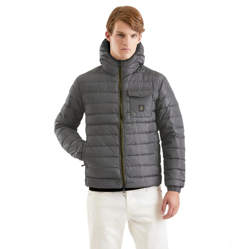 Refrigiwear Gray Nylon Jackets & Coat