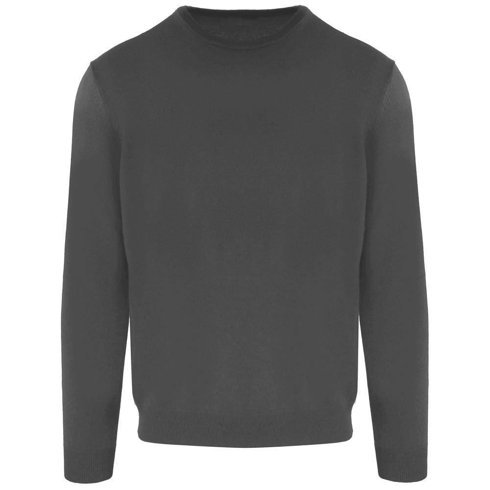 Malo Gray Wool Men Sweater