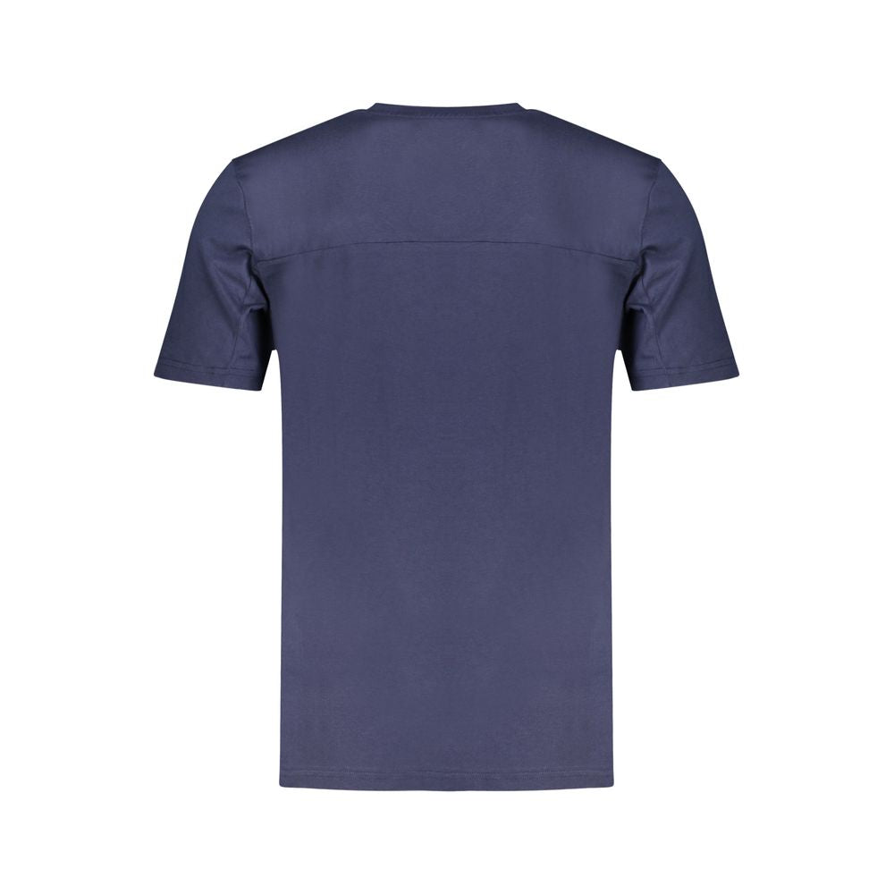 Fila Blue Cotton Men TShirt