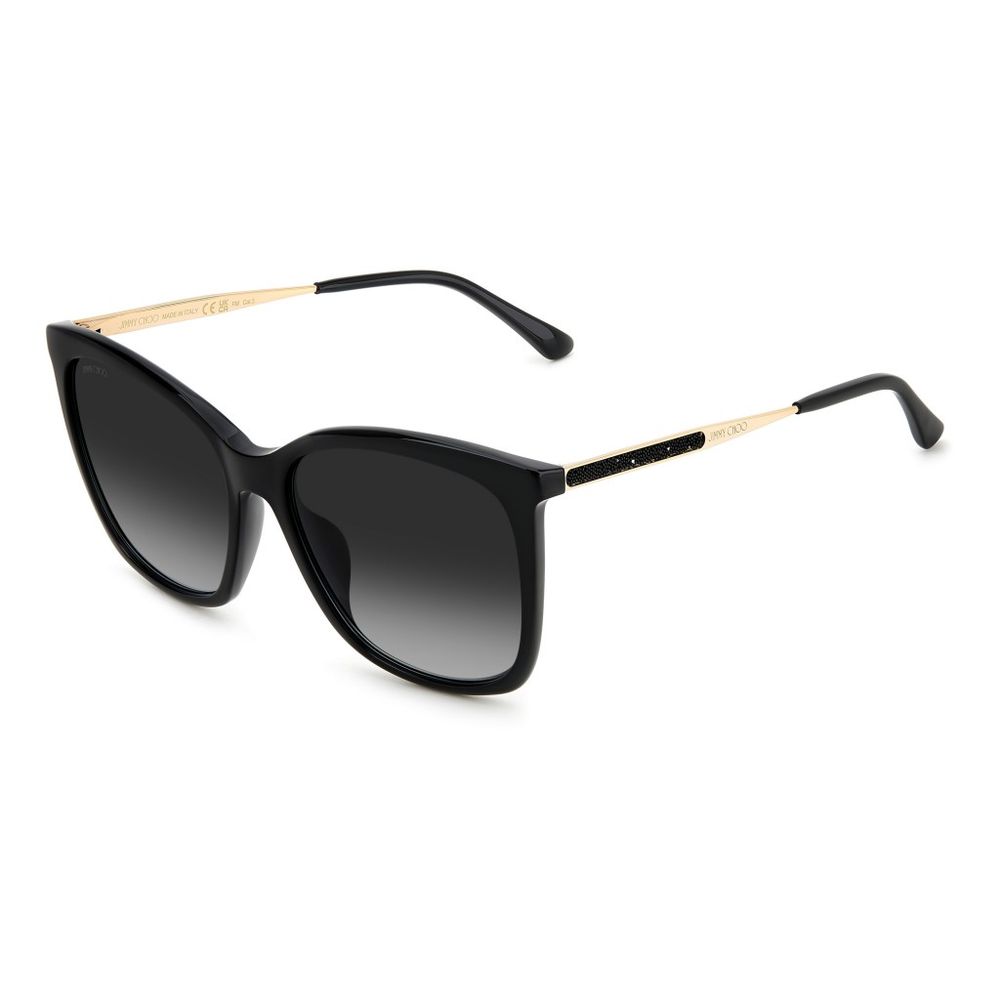 Jimmy Choo Black Metal Sunglasses