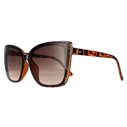 Guess Brown Resin Sunglasses