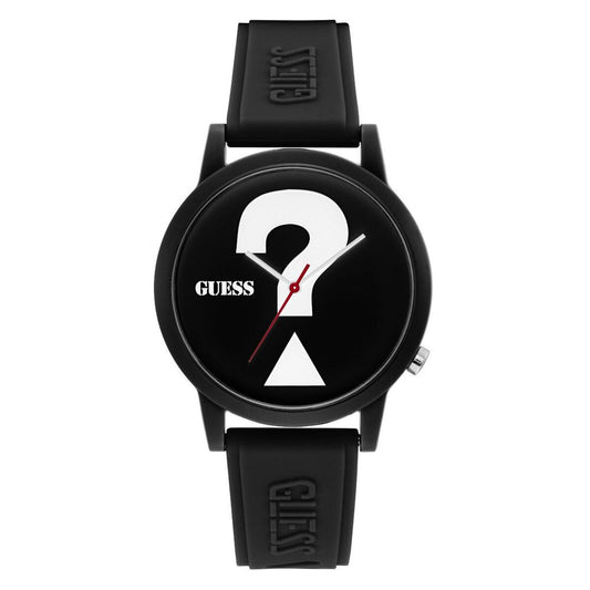 Guess Black Resin Watch