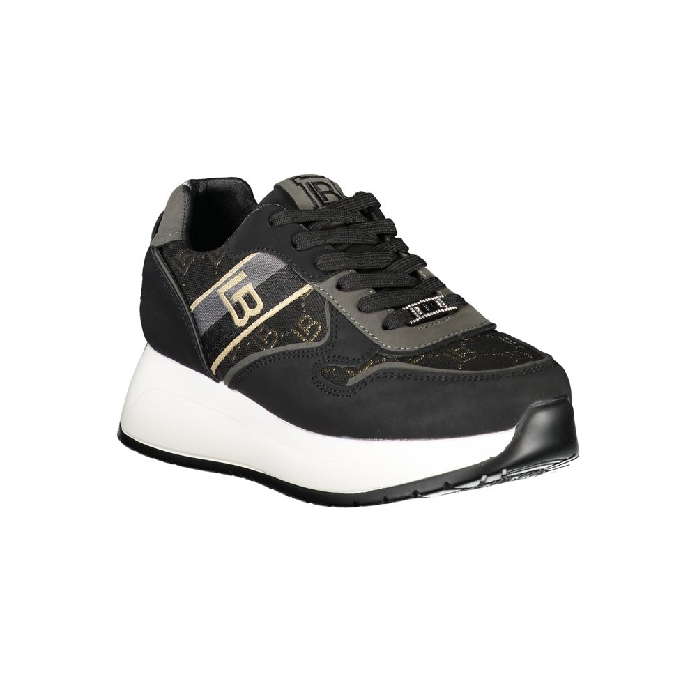 Laura Biagiotti Black Polyethylene Women Sneaker