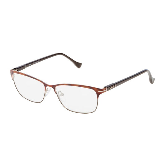 Police Brown Metal Frames