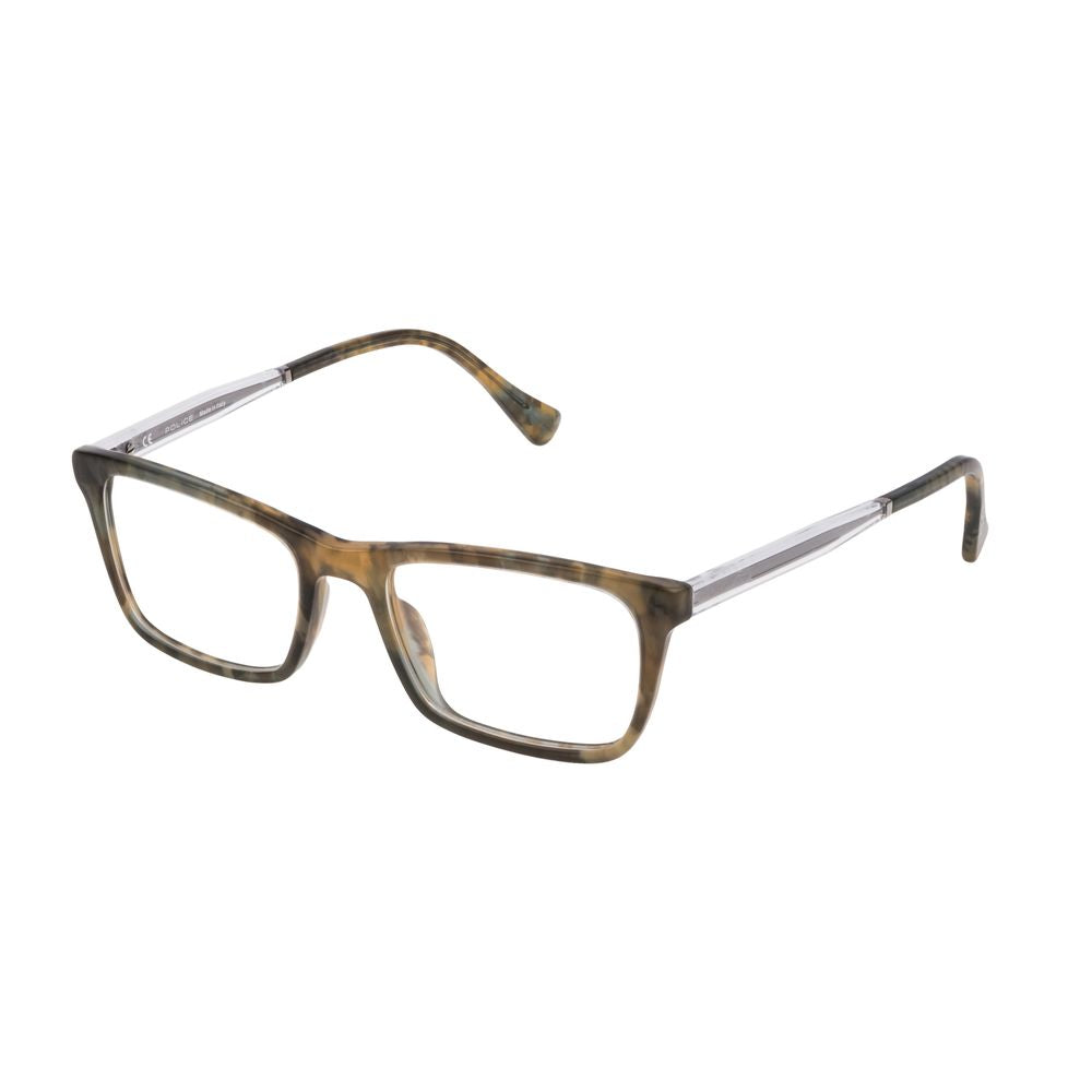 Police Green Plastic Frames