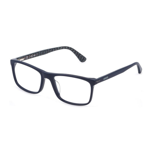 Police Blue Plastic Frames