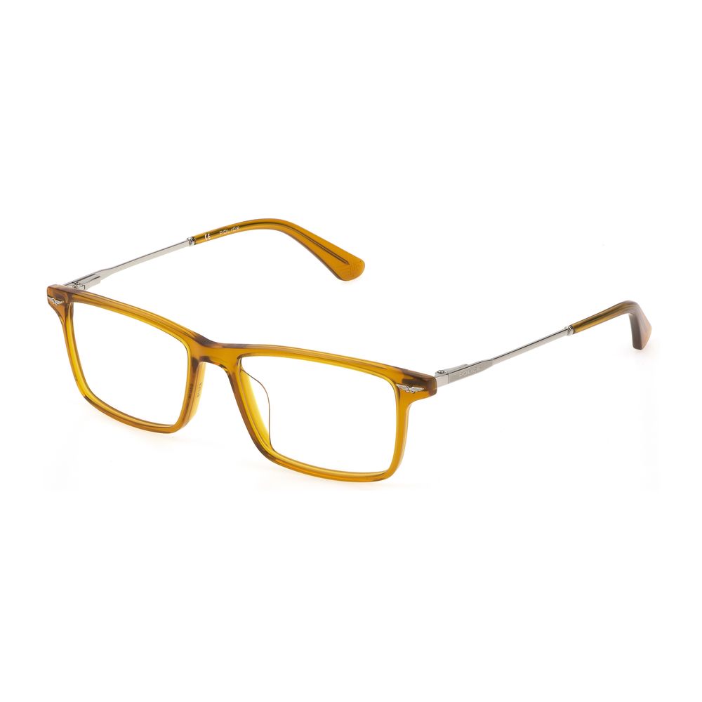 Police Orange Plastic Frames