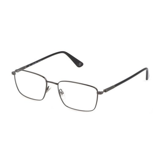 Police Gray Metal Frames