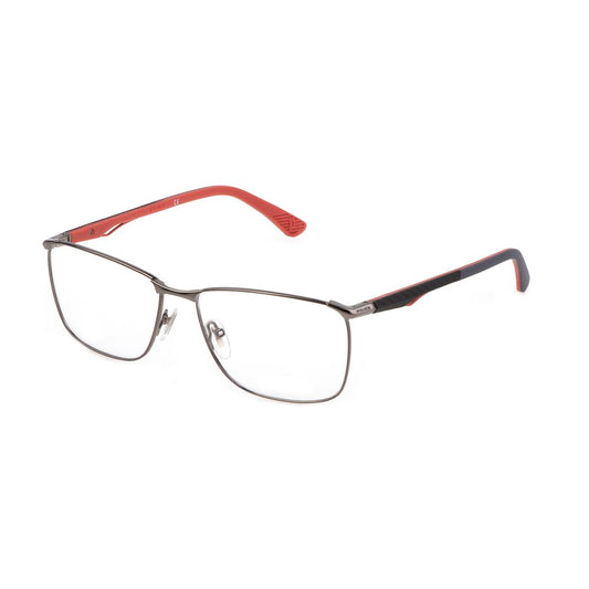 Police Gray Metal Frames